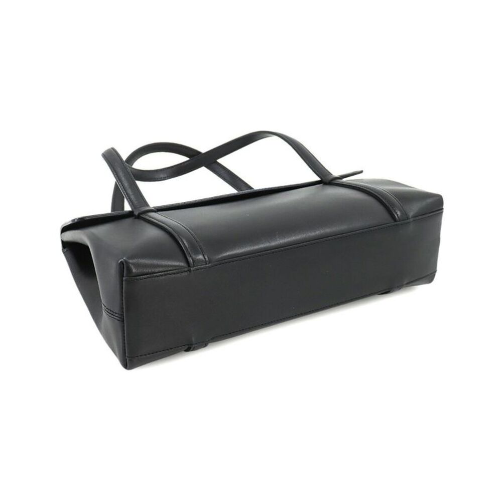 Cartier Cabochon Black Leather Handbag (Pre-Owned) - Picture 3 of 10